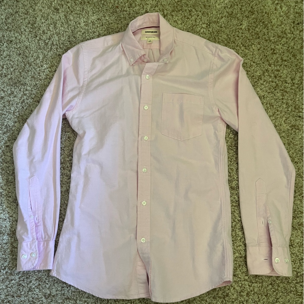 Goodthreads Soft Pink Collared Shirt